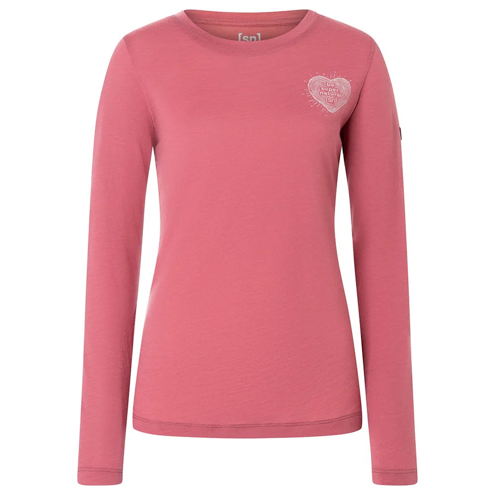super.natural Little Heartwood Langarm-t-shirt super.natural Little Heartwood Langarm-t-shirt