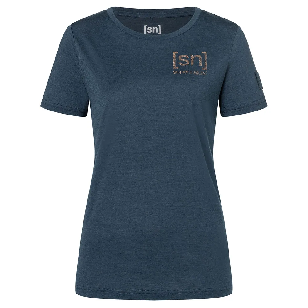 super.natural Logo Lines Bio Kurzarm-t-shirt super.natural Logo Lines Bio Kurzarm-t-shirt