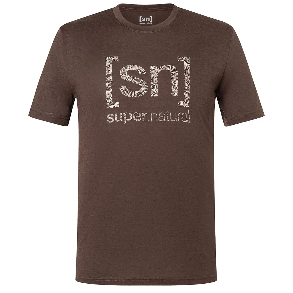 super.natural Logo Lines Kurzarm-t-shirt super.natural Logo Lines Kurzarm-t-shirt