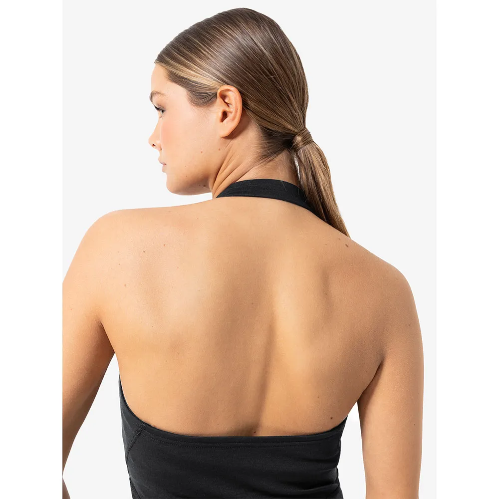 super.natural Neckholder Kleid, Jet black super.natural Neckholder Kleid, Jet black
