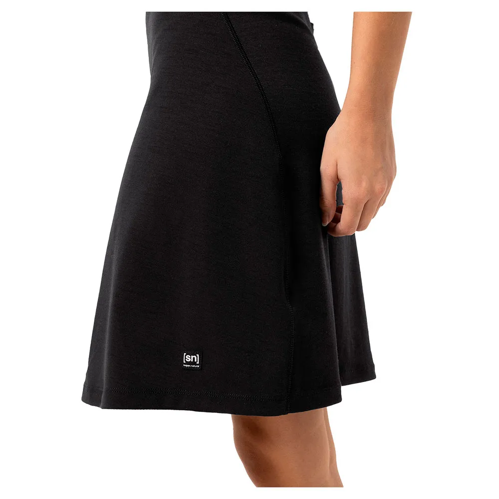 super.natural Neckholder Kleid, Jet black super.natural Neckholder Kleid, Jet black