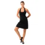 super.natural Neckholder Kleid, Jet black