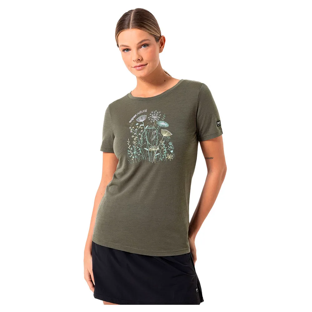 super.natural Rock Flowers Kurzarm-t-shirt super.natural Rock Flowers Kurzarm-t-shirt