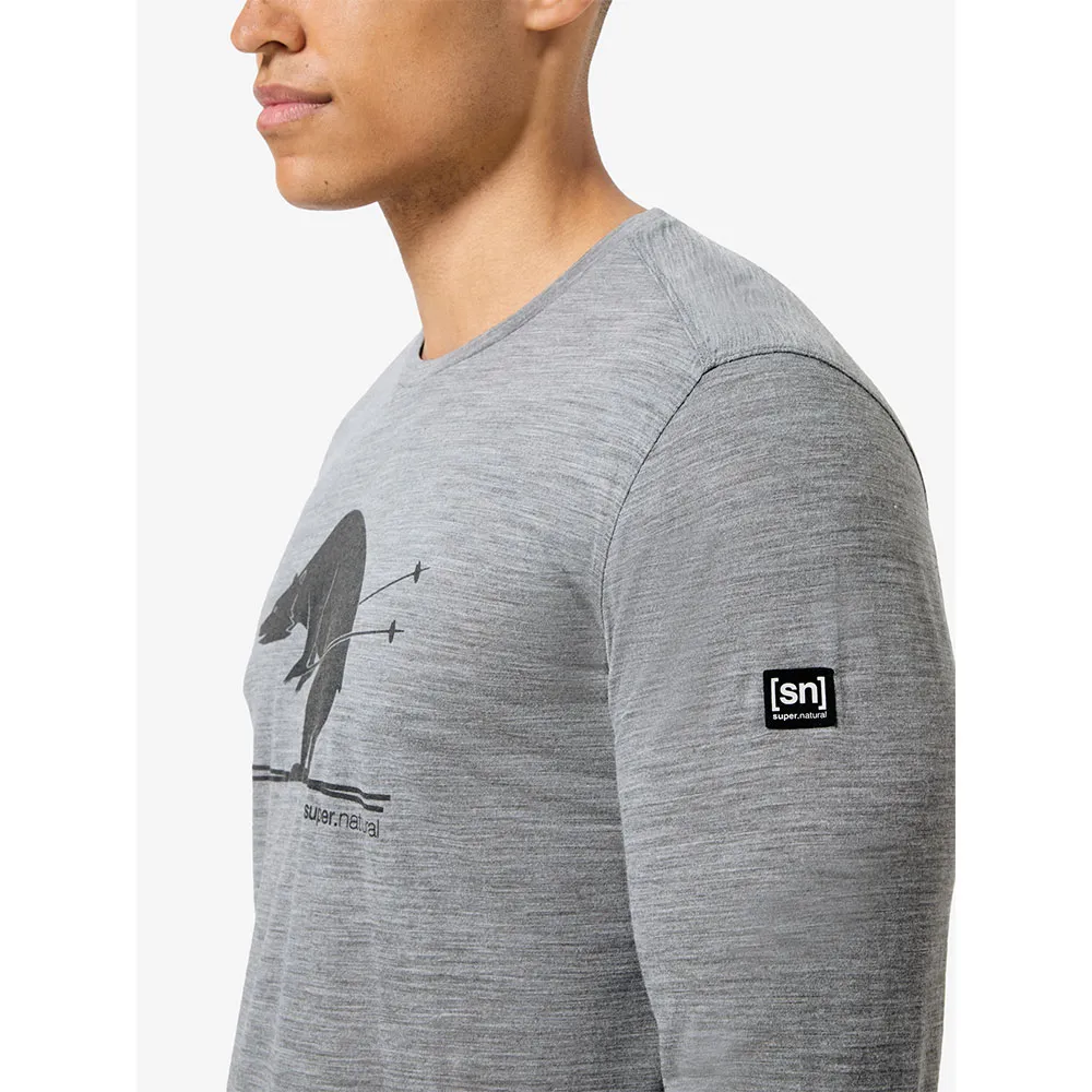 super.natural Ski Karl Langarm-t-shirt super.natural Ski Karl Langarm-t-shirt