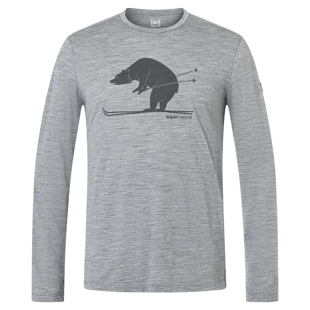 super.natural Ski Karl Langarm-t-shirt super.natural Ski Karl Langarm-t-shirt