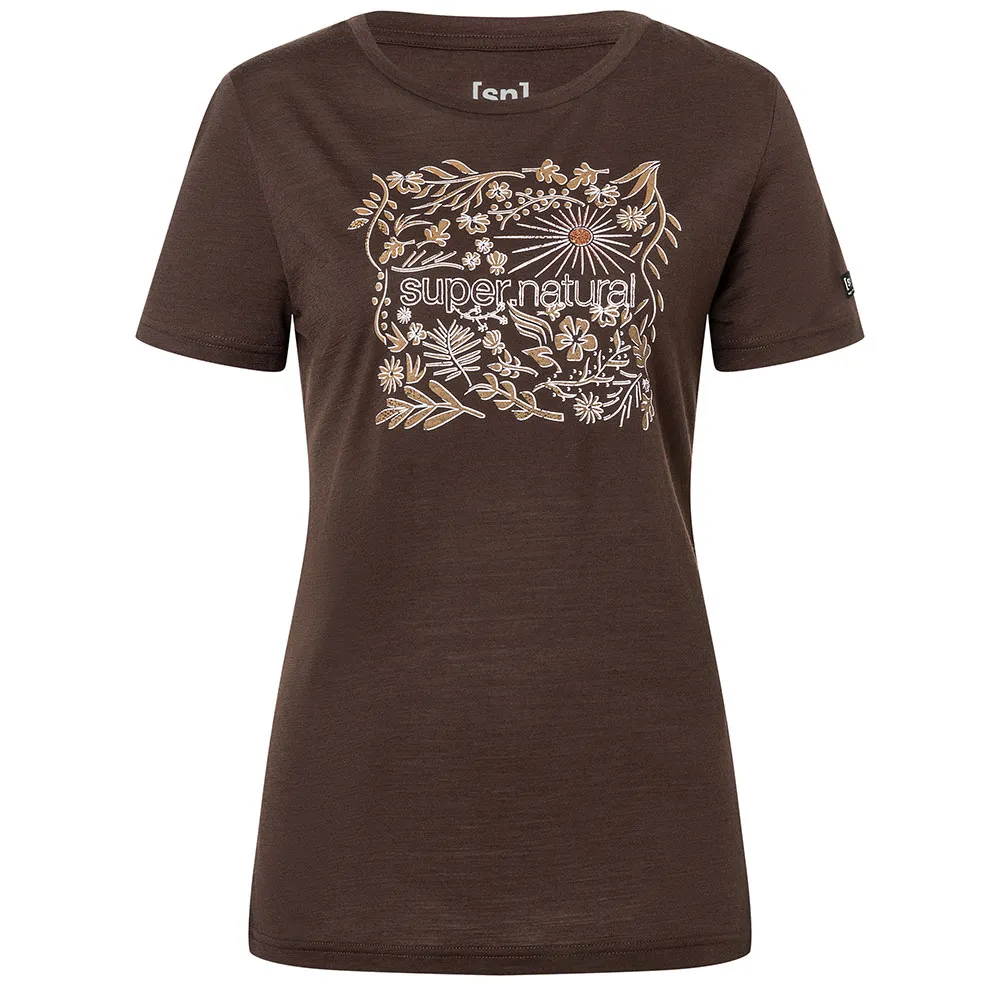 super.natural Sn Flower Kurzarm-t-shirt super.natural Sn Flower Kurzarm-t-shirt