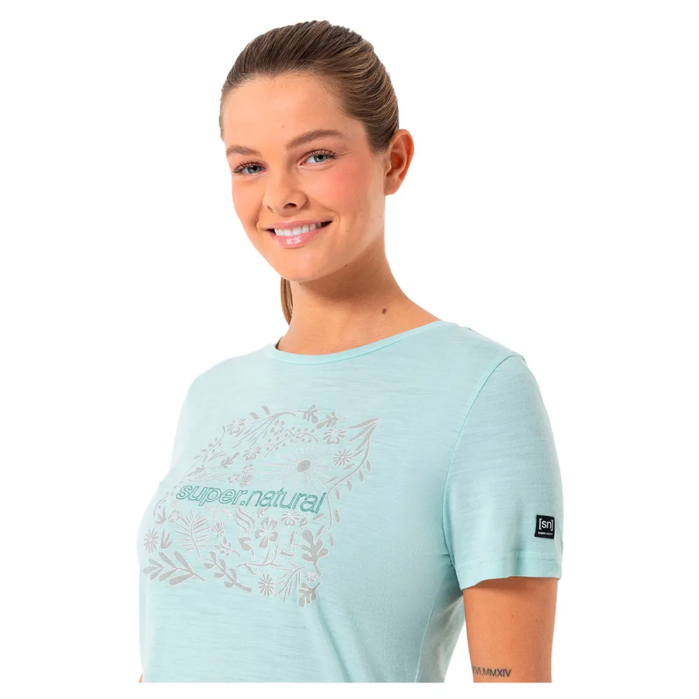 super.natural Sn Flower Kurzarm-t-shirt super.natural Sn Flower Kurzarm-t-shirt