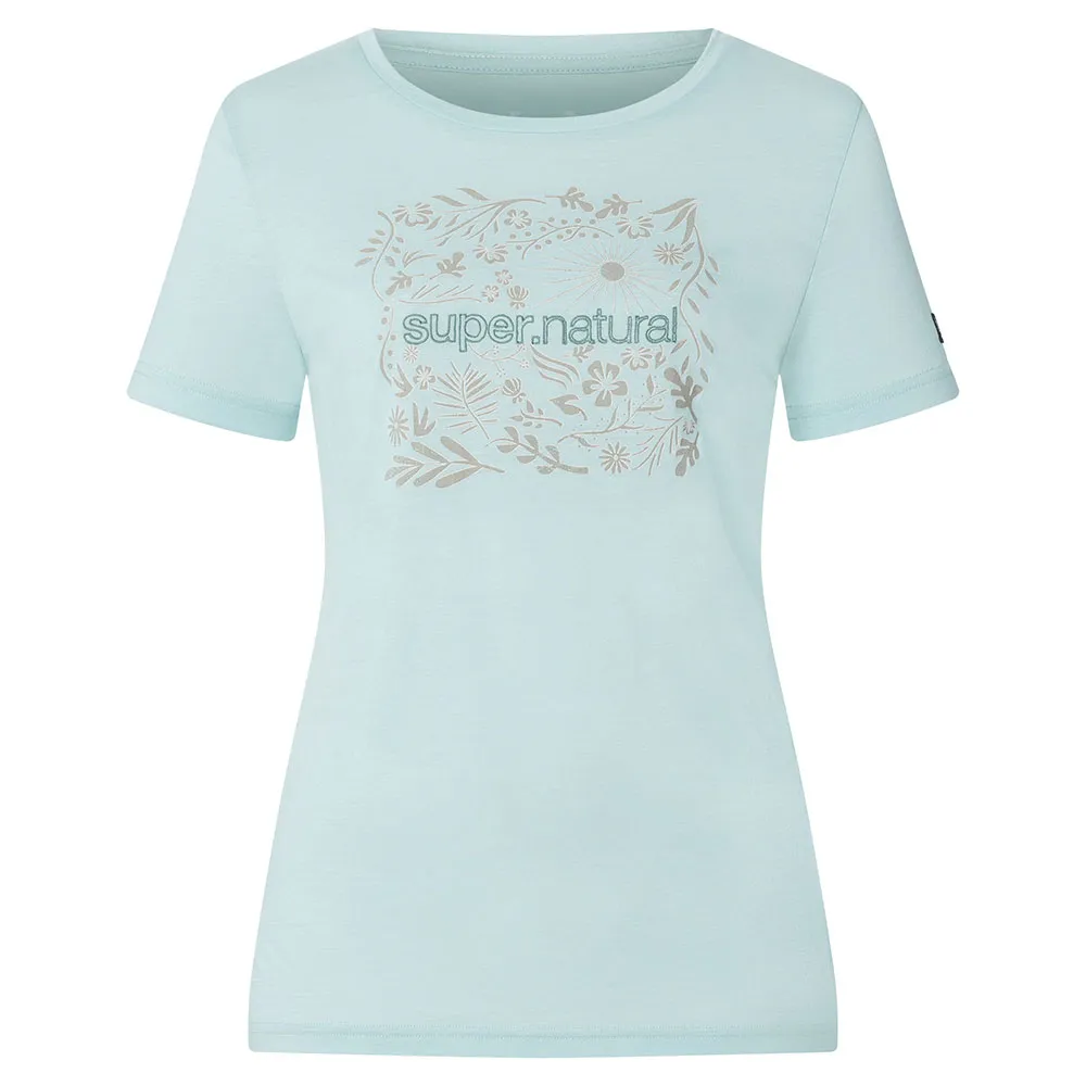 super.natural Sn Flower Kurzarm-t-shirt super.natural Sn Flower Kurzarm-t-shirt