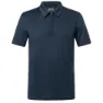 super.natural Zip Kurzarm-poloshirt