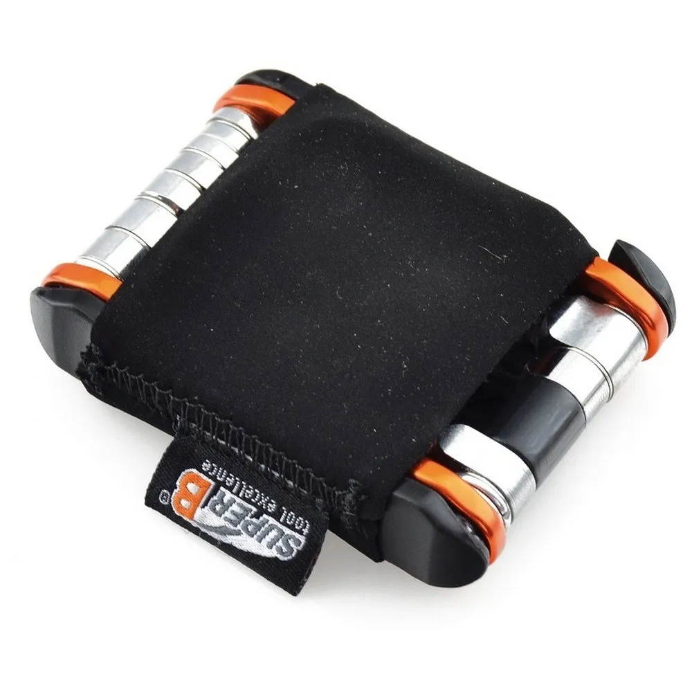 SuperB 18 In 1 Multitool, Orange / silver, One Size SuperB 18 In 1 Multitool, Orange / silver, One Size