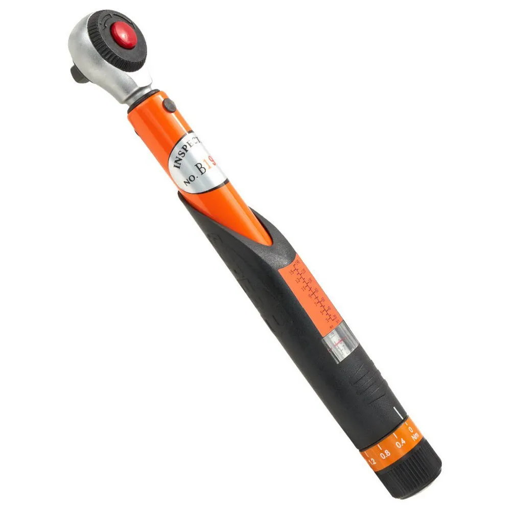 SuperB Drehmomentschlüssel 1/4´´ 3-15nm, Black / orange, One Size SuperB Drehmomentschlüssel 1/4´´ 3-15nm, Black / orange, One Size