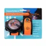 SuperB Duo Fahrradarmbänder Mit Rückspiegel Und Blinker, Orange, One Size