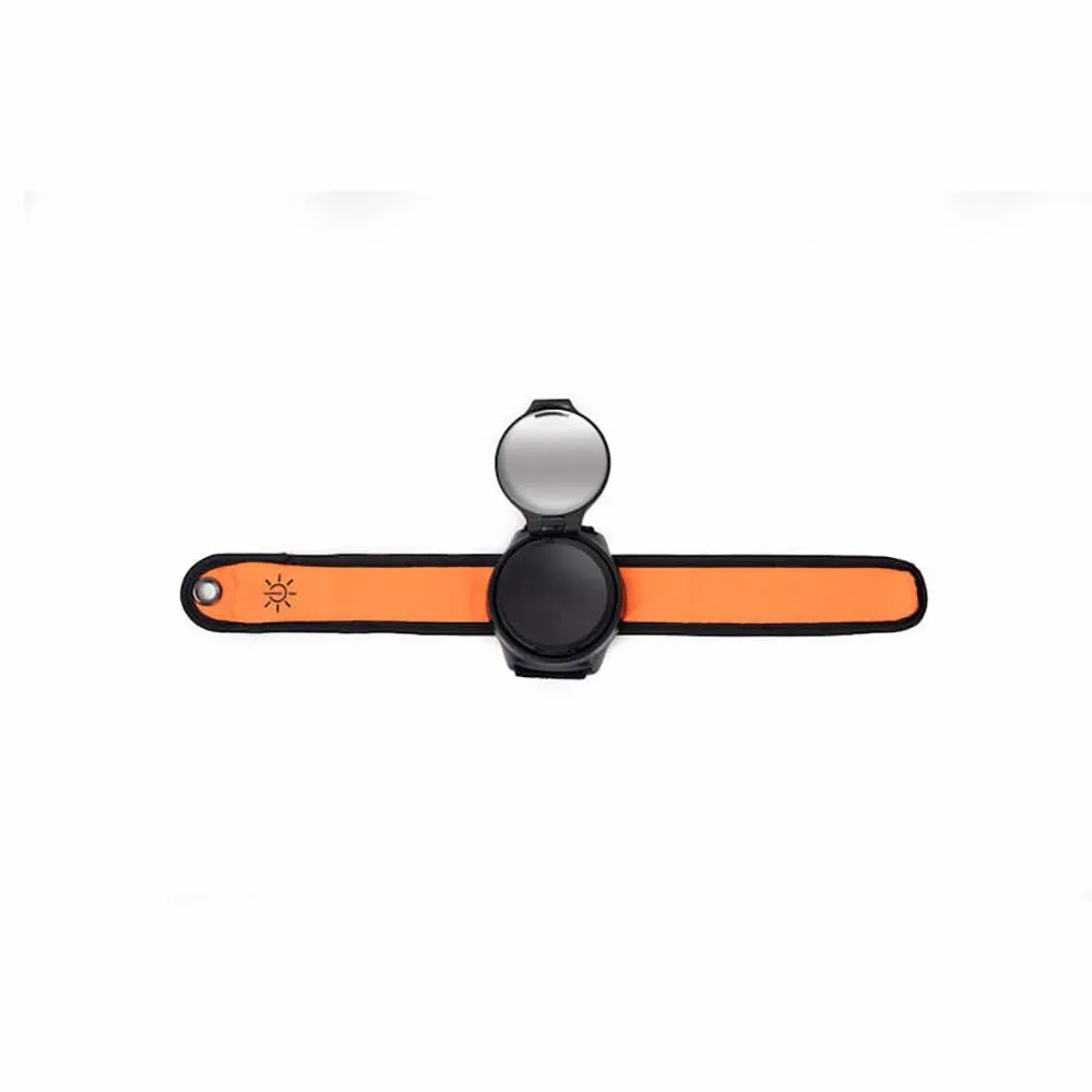 SuperB Einzelnes Fahrradarmband Mit Rückspiegel Und Blinker, Orange, One Size SuperB Einzelnes Fahrradarmband Mit Rückspiegel Und Blinker, Orange, One Size