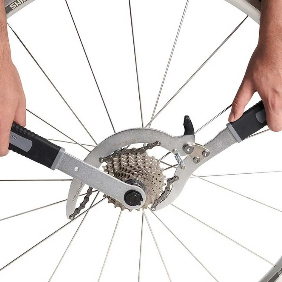 SuperB Kettenpeitschenzange Plus E-bike 18-34t Und 35-53t, Silver / black, One Size SuperB Kettenpeitschenzange Plus E-bike 18-34t Und 35-53t, Silver / black, One Size