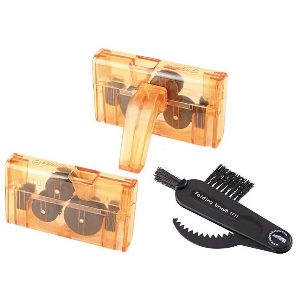 SuperB Kettenreiniger, Black / orange, One Size SuperB Kettenreiniger, Black / orange, One Size