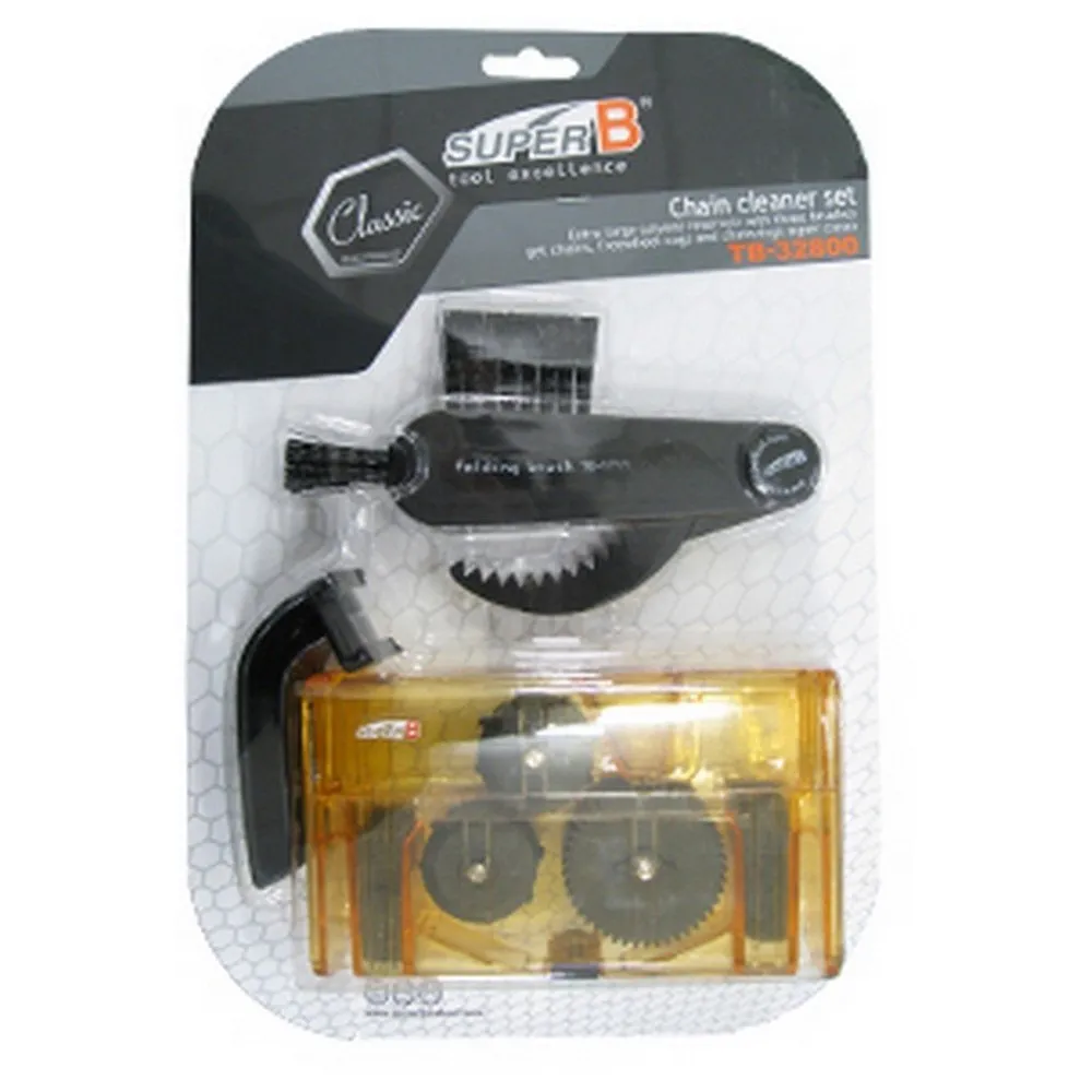 SuperB Kettenreiniger, Black / orange, One Size SuperB Kettenreiniger, Black / orange, One Size