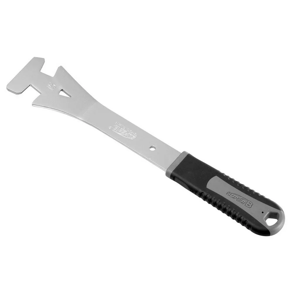 SuperB Professional Pedalschlüssel, Silver, 15mm SuperB Professional Pedalschlüssel, Silver, 15mm