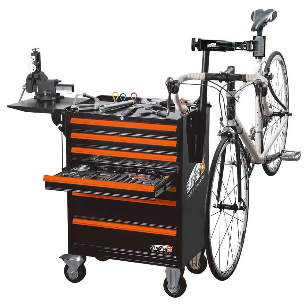 SuperB Professional Werkzeugwagen, Black / orange, One Size SuperB Professional Werkzeugwagen, Black / orange, One Size