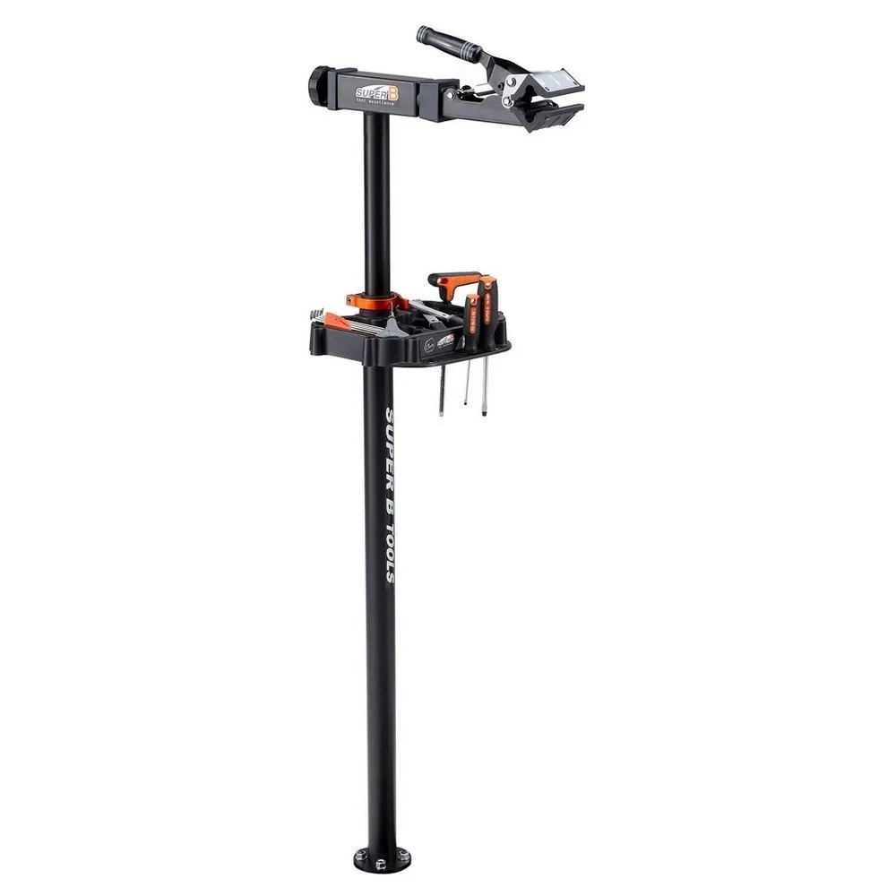 SuperB Professioneller Fester Arbeitsständer Für Boden/basis, Black, One Size SuperB Professioneller Fester Arbeitsständer Für Boden/basis, Black, One Size