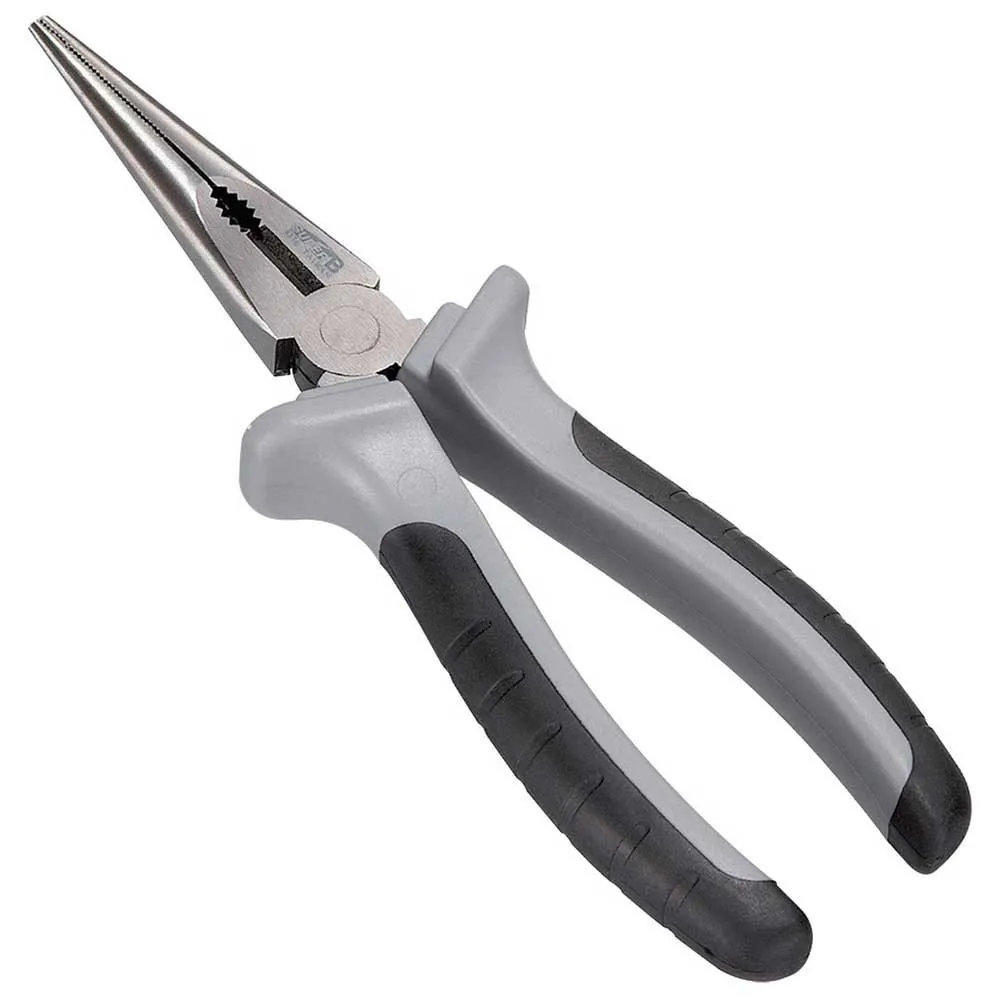SuperB Spitzzange 8´´, Silver / black, One Size SuperB Spitzzange 8´´, Silver / black, One Size