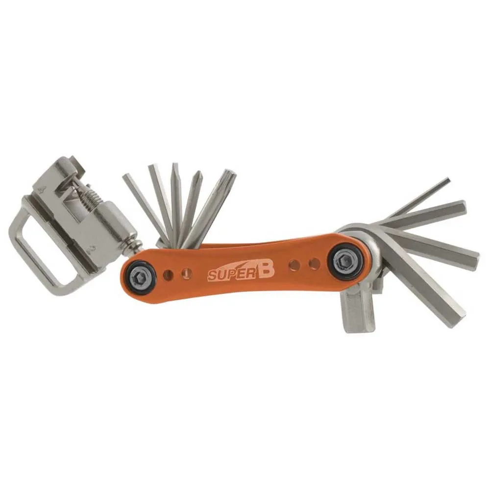 SuperB Tb-fd 40 17 In 1 Folding Multitool, Orange, One Size SuperB Tb-fd 40 17 In 1 Folding Multitool, Orange, One Size