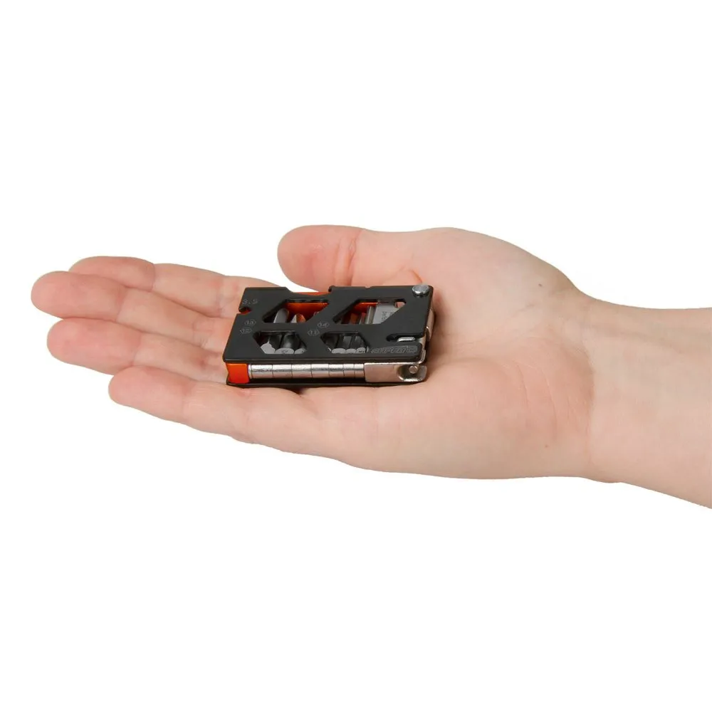 SuperB Tb-fd50 21 In 1 Folding Multitool, Black / grey / orange, One Size SuperB Tb-fd50 21 In 1 Folding Multitool, Black / grey / orange, One Size