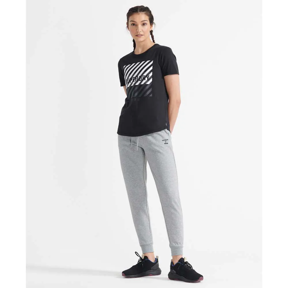 Superdry Core Sport Kurzarm-t-shirt female, Black Superdry Core Sport Kurzarm-t-shirt female, Black