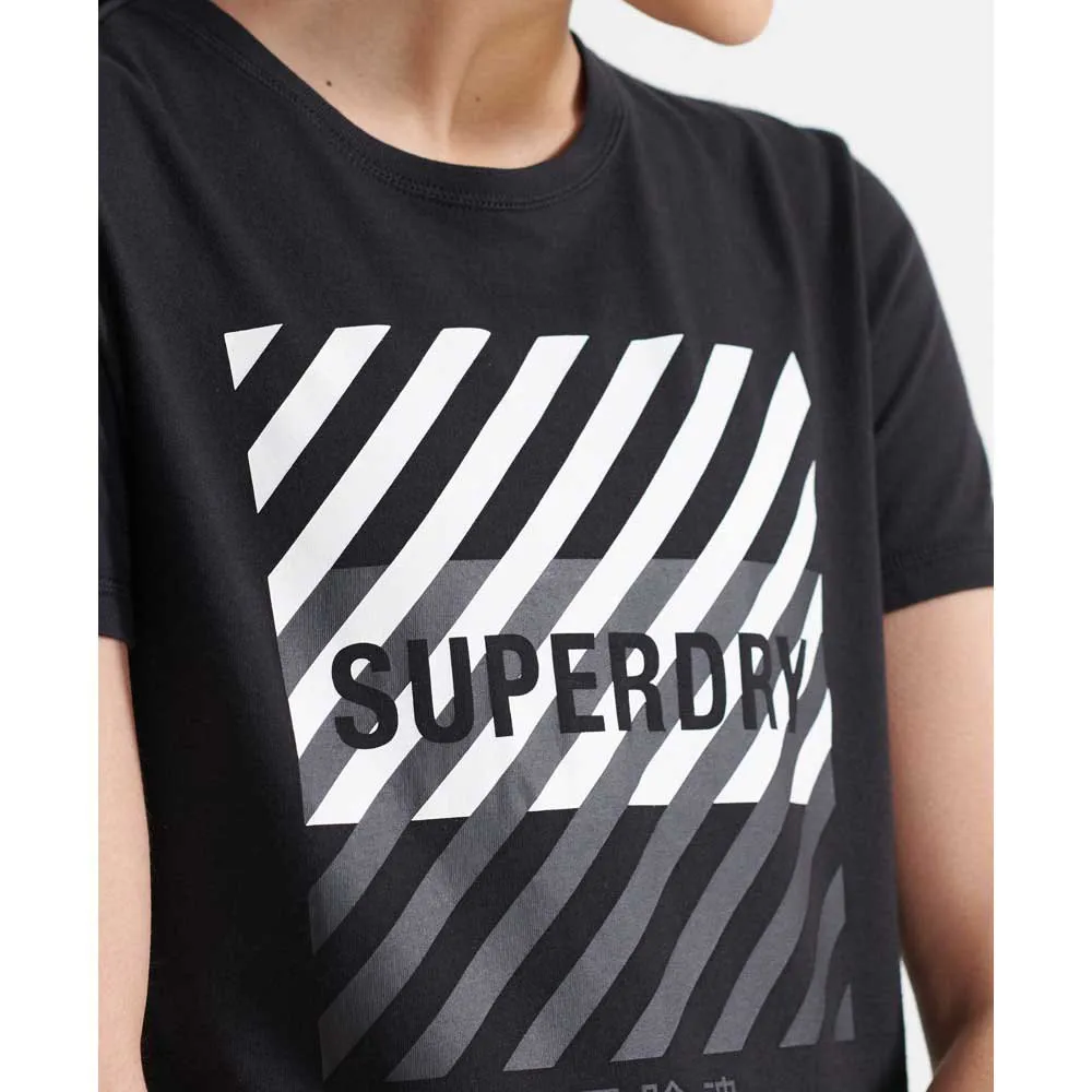 Superdry Core Sport Kurzarm-t-shirt female, Black Superdry Core Sport Kurzarm-t-shirt female, Black