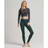 Superdry Flex Wrap Langarm-t-shirt female, Dark charcoal