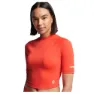 Superdry Run 3/4 Tight Crop Kurzarm-t-shirt female