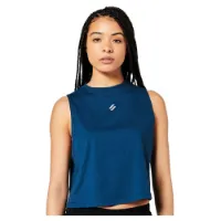 Superdry Run Cropped Loose ärmelloses T-shirt female Superdry Run Cropped Loose ärmelloses T-shirt female