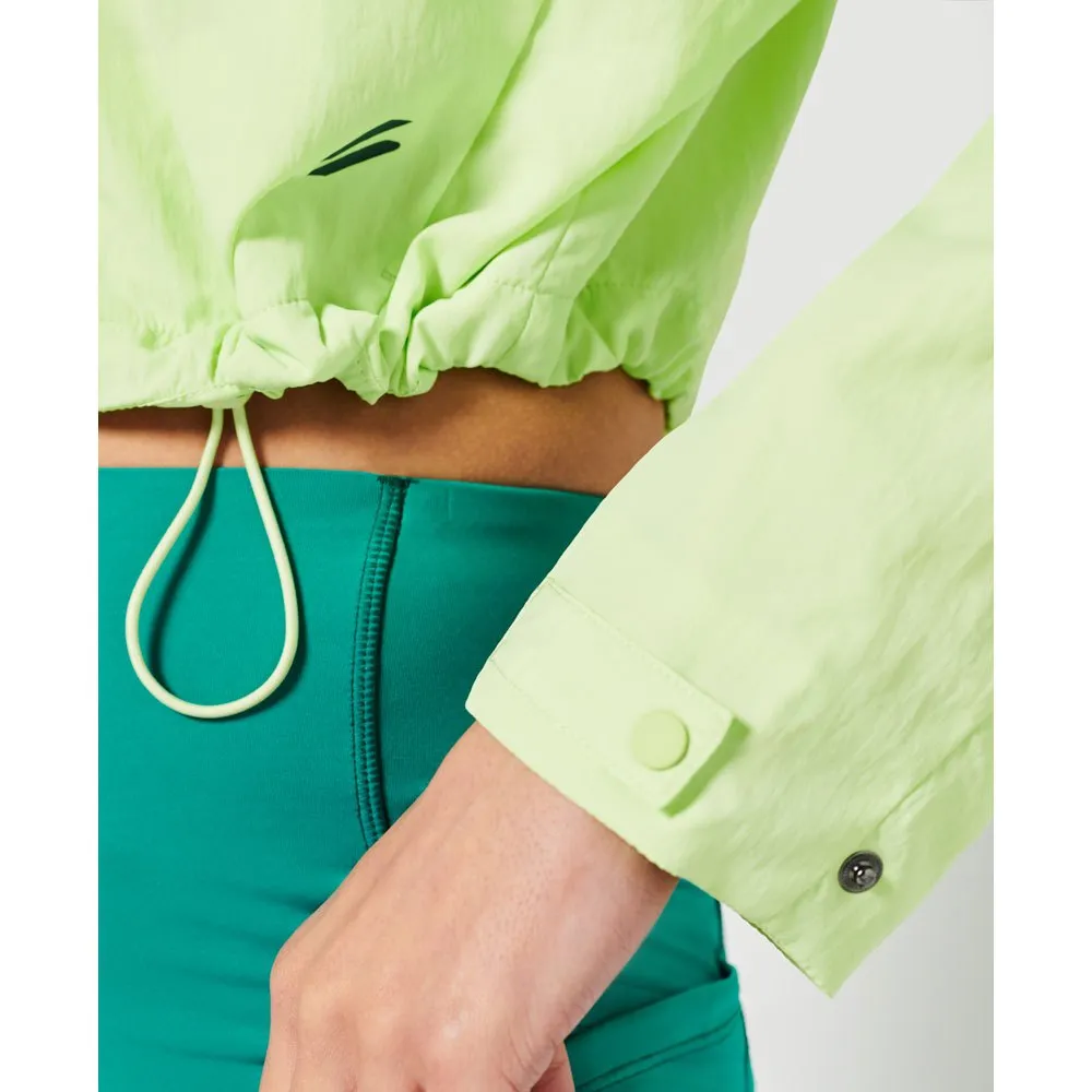 Superdry Run Cropped Waterproof Jacke female Superdry Run Cropped Waterproof Jacke female