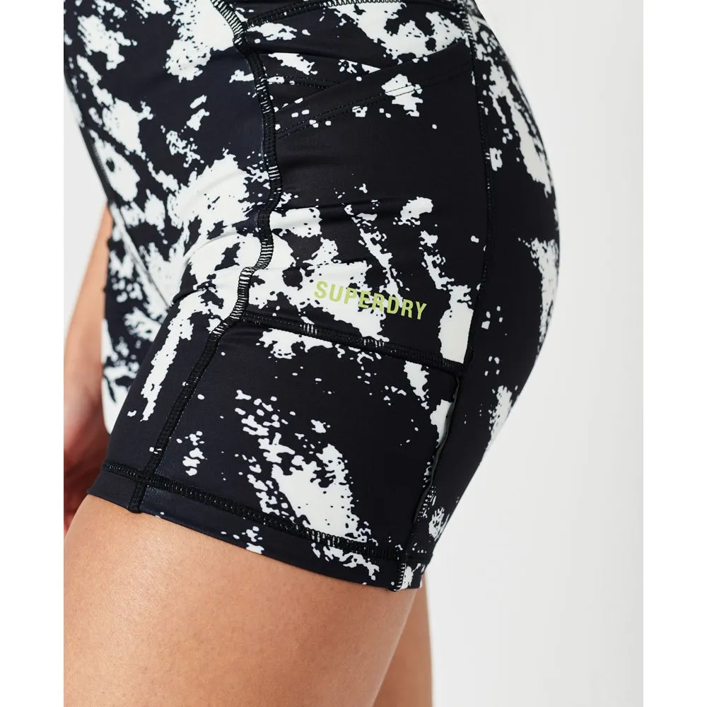 Superdry Run Tight Kurze Leggings female