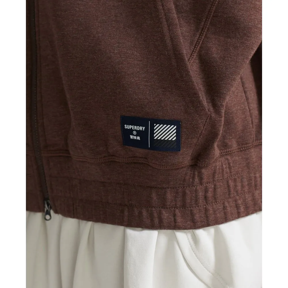 Superdry Train Gymtech Kapuzenpullover female, Shopping bag marl