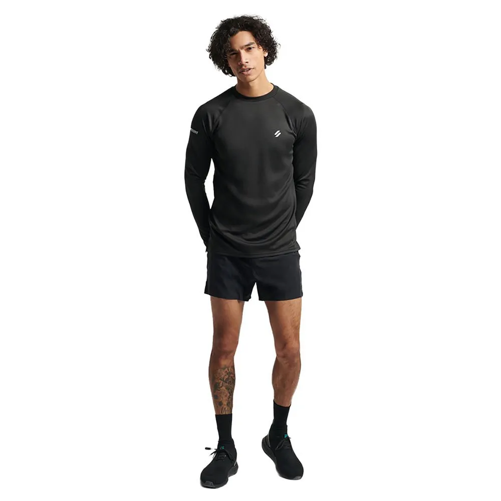Superdry Train Mock Neck Top Langarm-t-shirt male