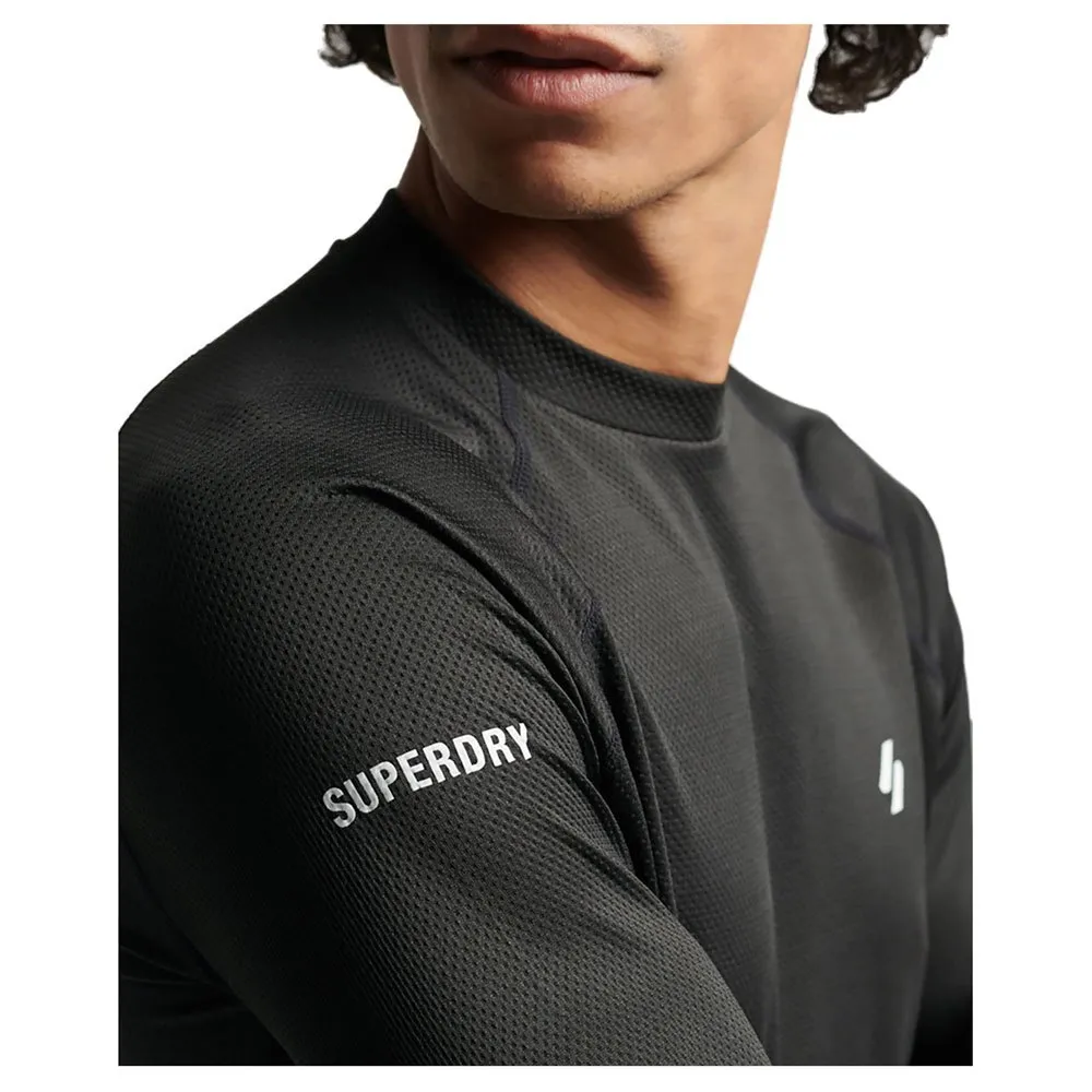 Superdry Train Mock Neck Top Langarm-t-shirt male