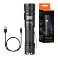 Superfire A2 650lm Usb Taschenlampe Superfire A2 650lm Usb Taschenlampe