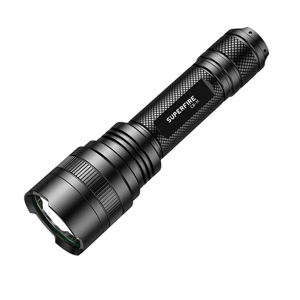 Superfire C8-h 1200lm Usb Taschenlampe, Black, One Size