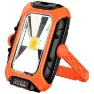 Superfire Gm05 Solar Panel Taschenlampe, Black / orange, One Size