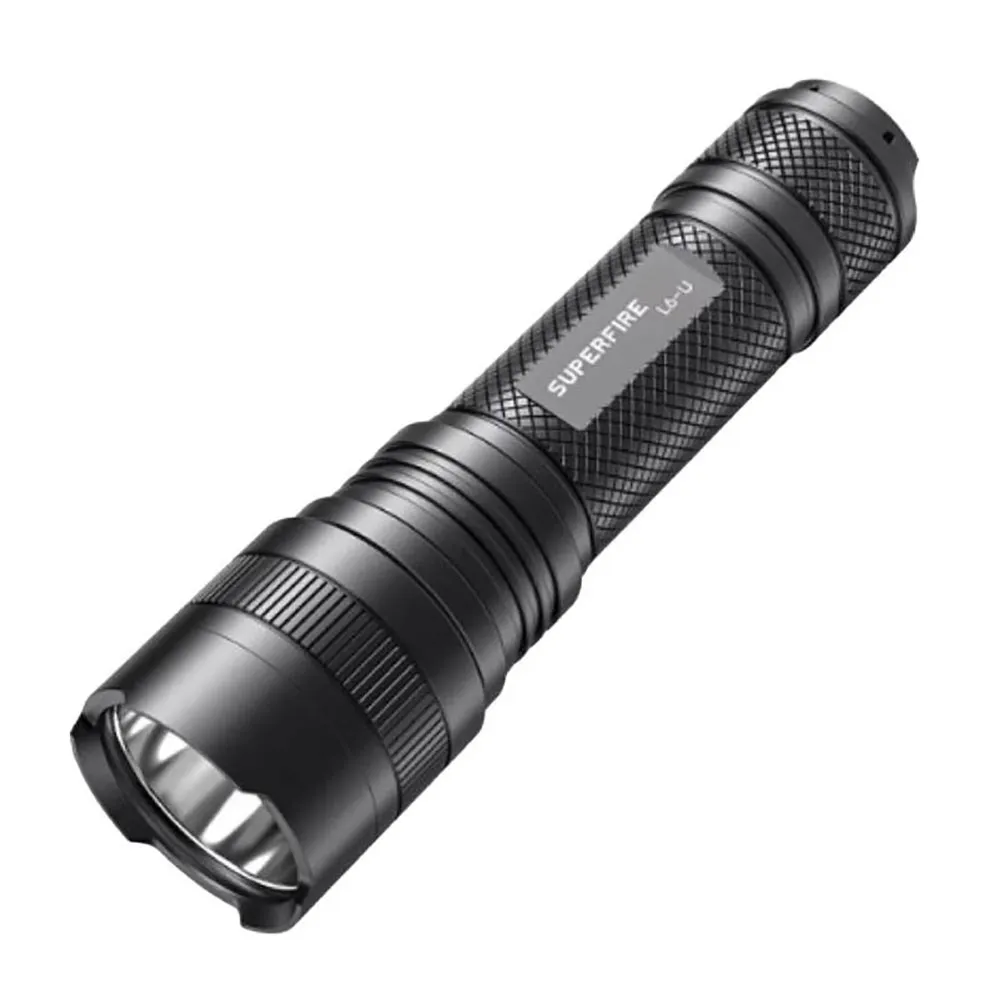 Superfire L6-u 1480lm Usb-c Taschenlampe, Black, One Size