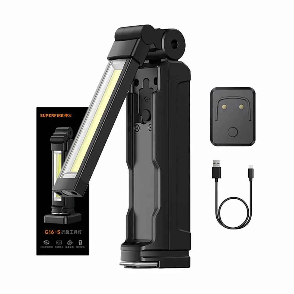 Superfire Multifunction G16-s 800lm Usb-c Taschenlampe, Black / red, One Size