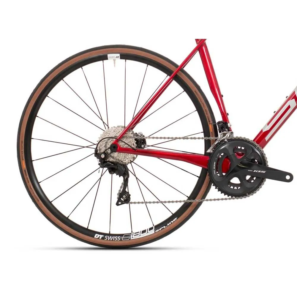 Superior Bikes X-road Team Elite Shimano 105 2022 Rennrad, Gloss dark red / chrome Superior Bikes X-road Team Elite Shimano 105 2022 Rennrad, Gloss dark red / chrome