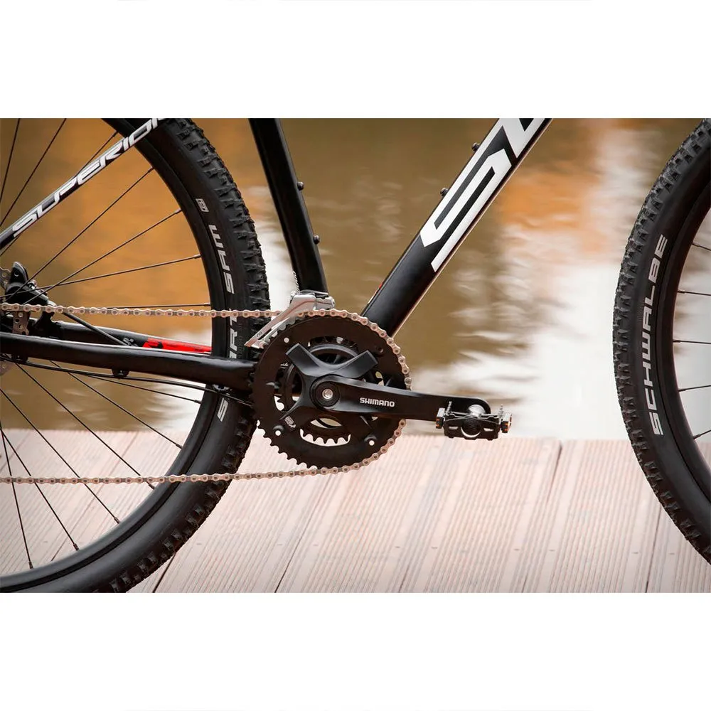 Superior Bikes Xc 819 29´´ 2022 Mountainbike, Matte black / white / team red, XL Superior Bikes Xc 819 29´´ 2022 Mountainbike, Matte black / white / team red, XL