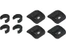 Supernova Kabelführungs-Kit, Schwarz, one_size
