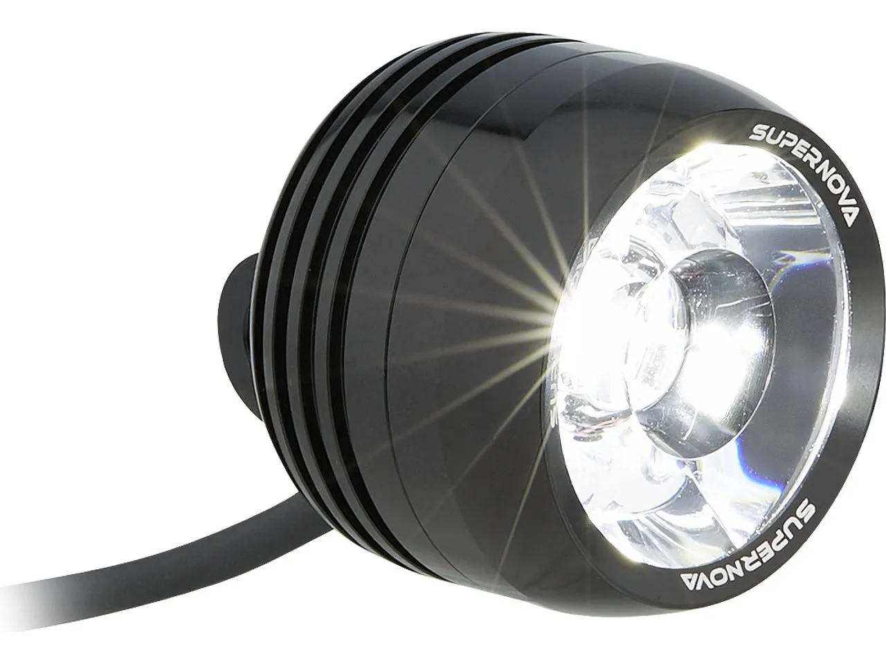 Supernova Mini 2 LDM E-Bike Frontlicht mit StVZO-Zulassung, Schwarz, 235 Lumen