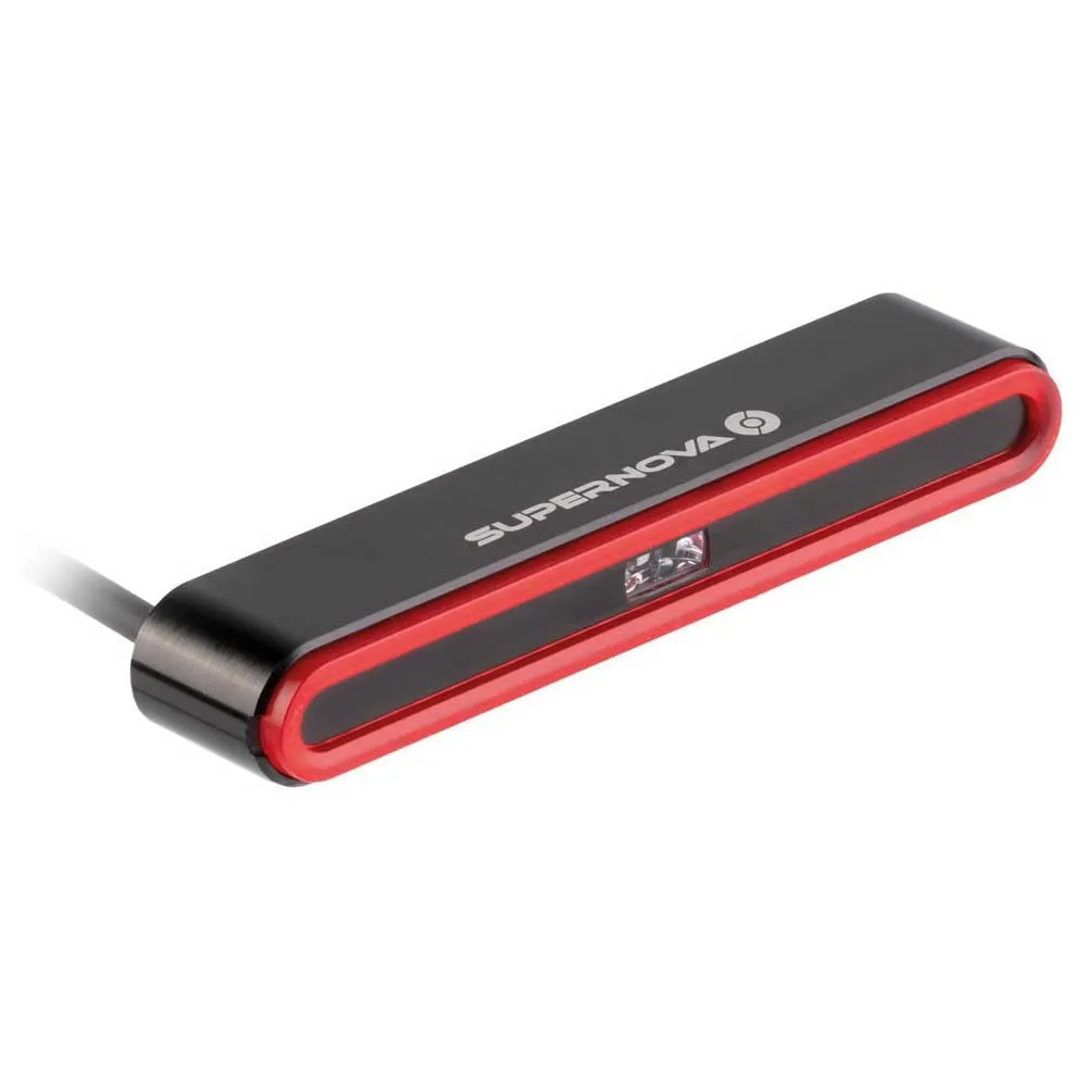 Supernova Tl3 Max Rücklicht, Black / red, One Size Supernova Tl3 Max Rücklicht, Black / red, One Size
