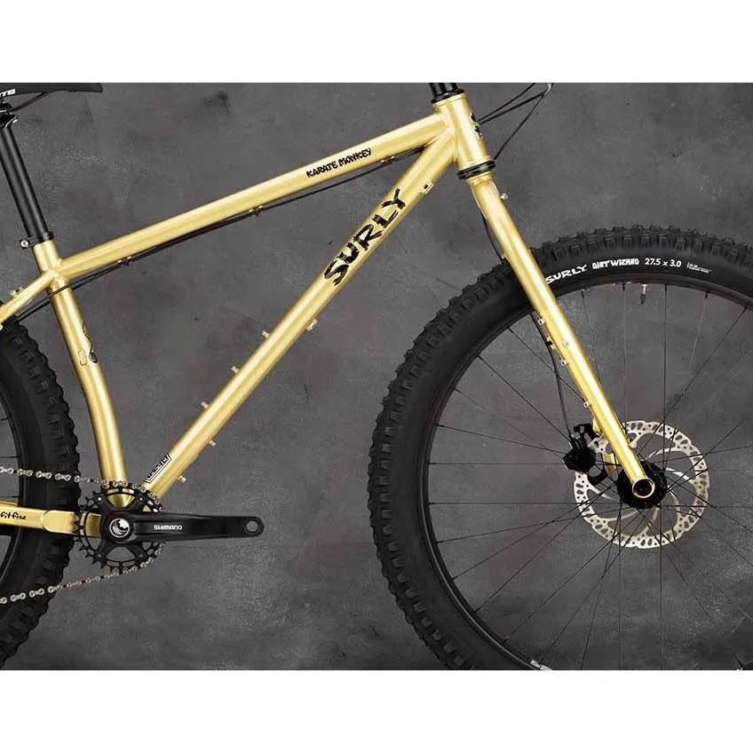 Surly Karate Monkey 27.5´´ Deore Xt Mountainbike, Gold, XS Surly Karate Monkey 27.5´´ Deore Xt Mountainbike, Gold, XS