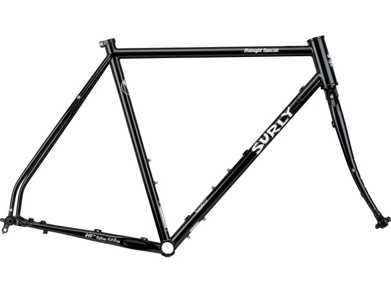 Surly MidNight Special 27,5"/28" Rahmenkit, Schwarz, XS Surly MidNight Special 27,5"/28" Rahmenkit, Schwarz, XS