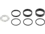 Surly SingleSpeed Spacer Kit, Black / silver, One Size