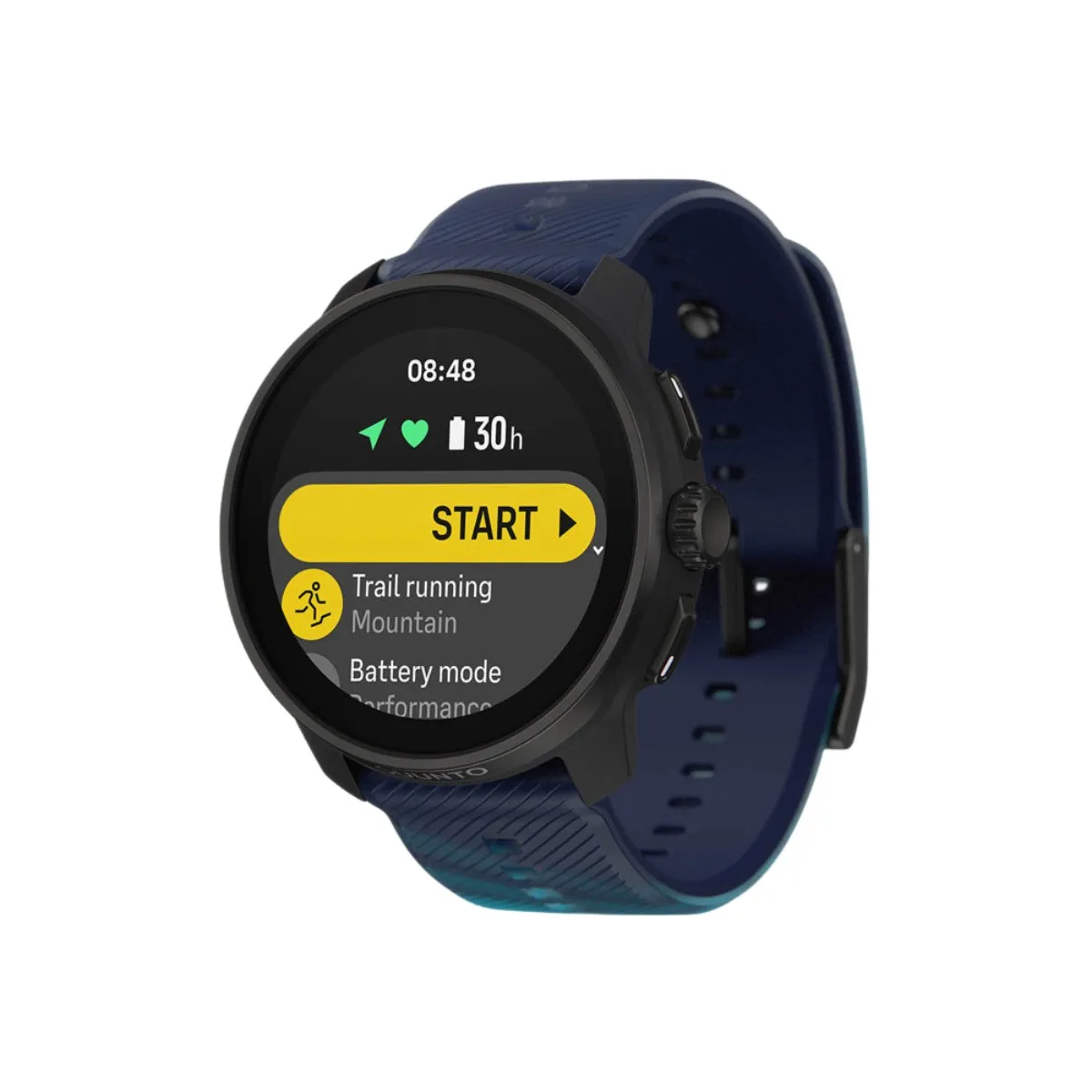 Suunto Race S UTMB Uhr, All black / navy blue, One Size
